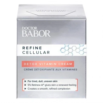 DOCTOR BABOR REFINE CELLULAR Detox Vitamin Cream 50 Ml 4 DOCTOR BABOR REFINE CELLULAR Detox Vitamin Cream 50 Ml – Bild 2