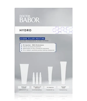 BABOR Doctor Babor Hydro Filler Routine Set Gesichtspflegeset 4 BABOR Doctor Babor Hydro Filler Routine Set Gesichtspflegeset – Bild 2